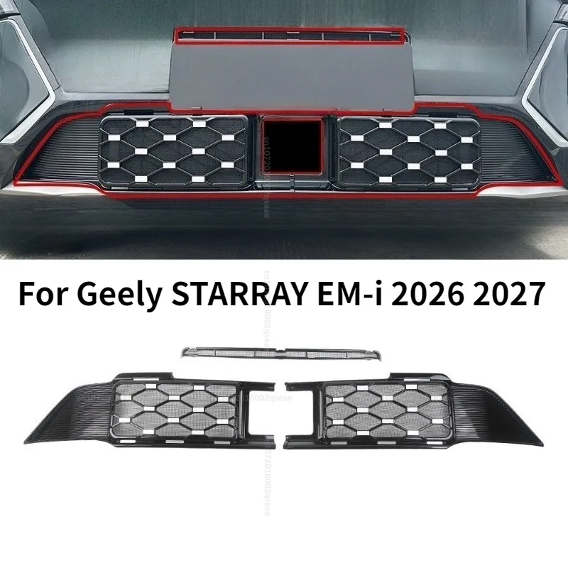 Mittelgitter Insektenschutznetz Wasserschutzbehälter Schutzgitter Netzabdeckung Autozubehör für Geely STARRAY EM-i 2026 2027 – Detail 1