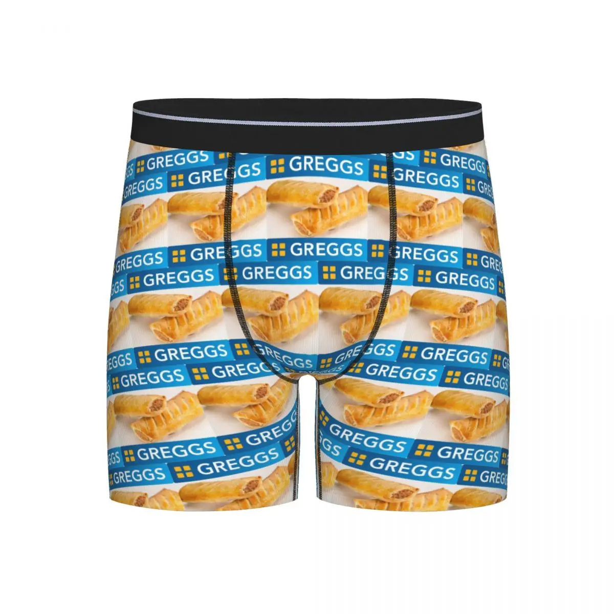 

Long Boxer Underpants Shorts Trending Greggs Logo Panties Male Comfortable Underwear for Homme Man Boyfriend Gifts