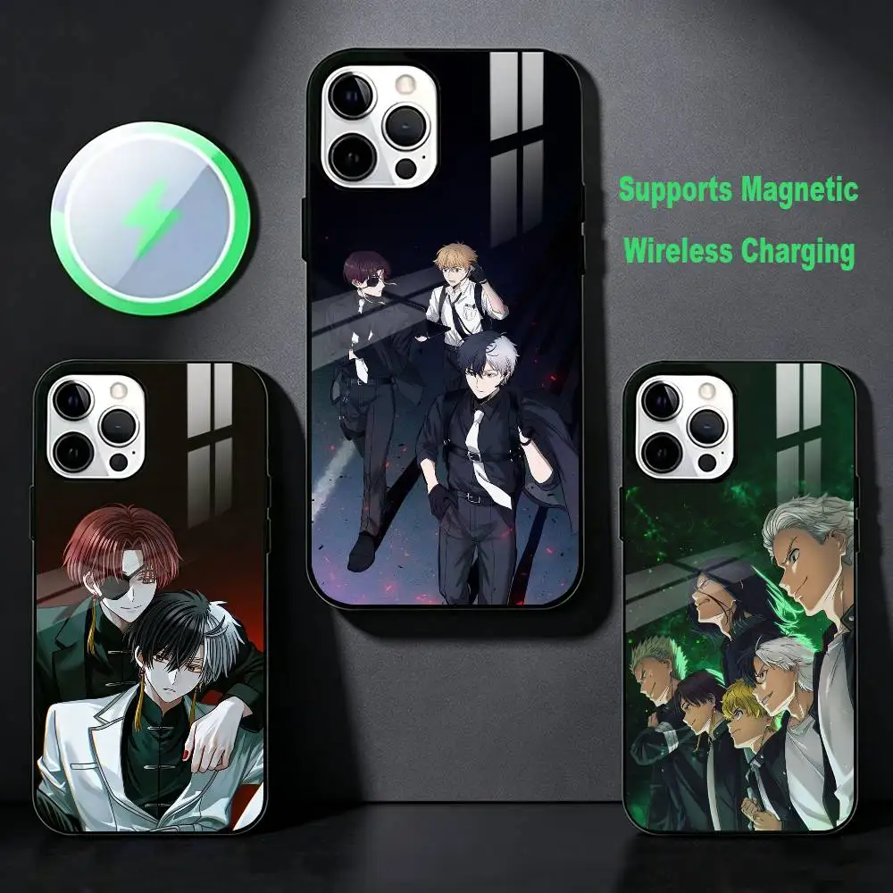 Anime Fighting W-WIND B-BREAKER Phone Case For iPhone 17,16,15,14,13,12,Plus,Pro,Max For Magsafe Magnetic Wireless Charge