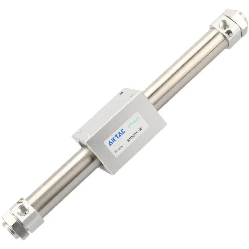 

AirTAC RMS40 Series RMS RMSF RMSP RMS40X50 RMS40X100 RMS40X1000 Rodless Magnetic Pneumatic Air Piston Cylinder