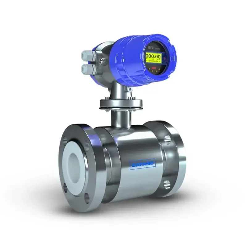 YGD-08 4-20mA Pulse 50 Caudalimetro 8 Inch LCD Magnetic Flowmeter Water Medidor De Flujo Agua DN25 Electromagnetic Flow Meter