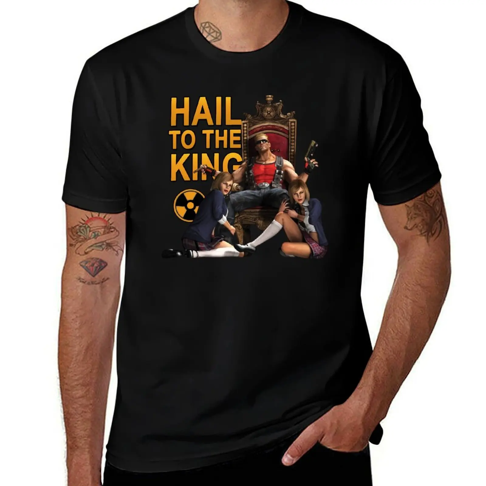 

Duke Nukem - Hail to the King T-Shirt aesthetic clothes summer clothes gifts for boyfriend croswit shirt man mens tall t shirts