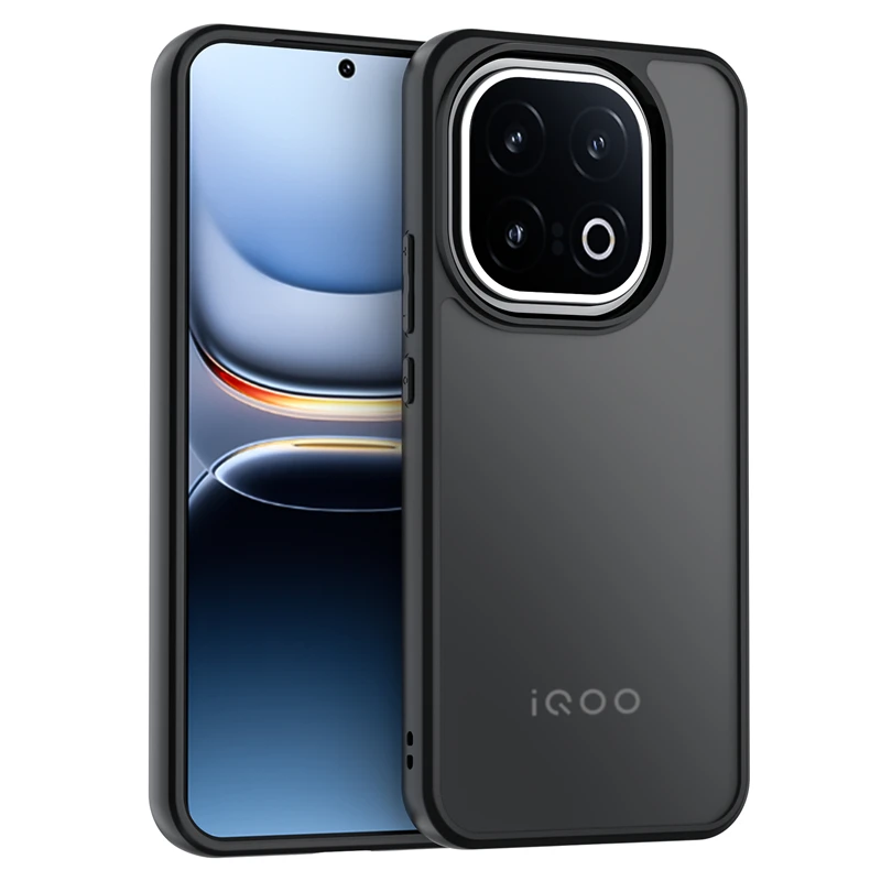 Transparent Phone Case For Vivo iQOO 15 Case Anti-knock Anti-fall