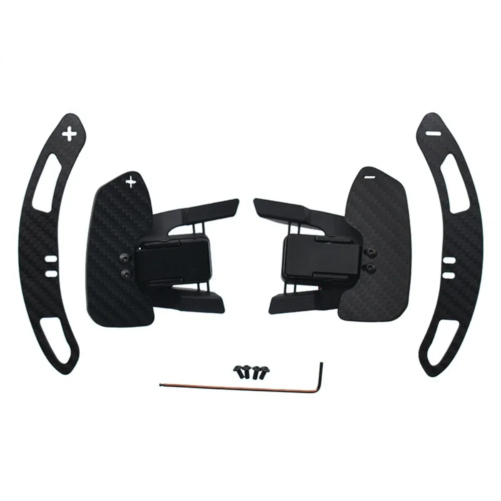 

Модификация автомобиля, магнитные песла переключения передач на руле для Golf 7, автомобильные аксессуары из углеродного волокна