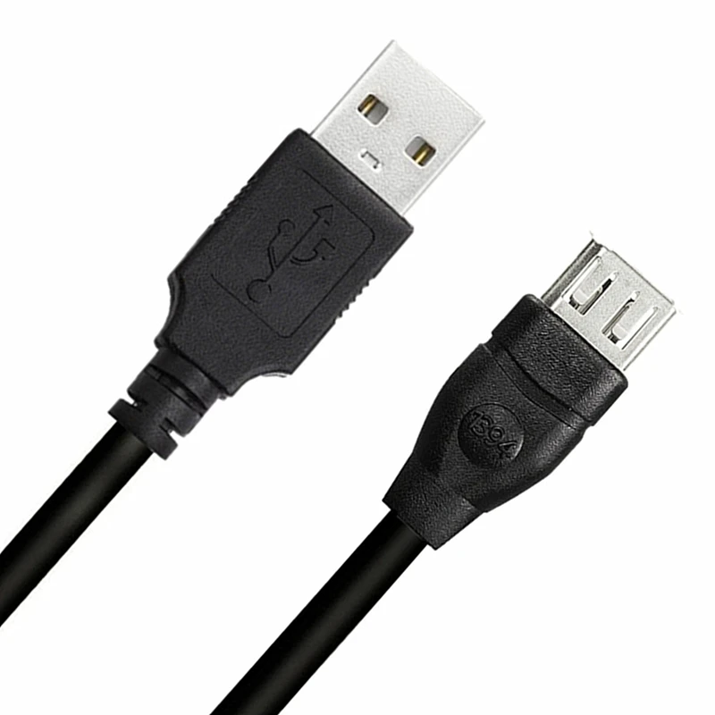 Kabel adaptor USB Firewire IEEE 1394 6 Pin wanita ke USB 2.0 AM kabel adaptor pasang dan mainkan untuk kamera Digital tahan lama