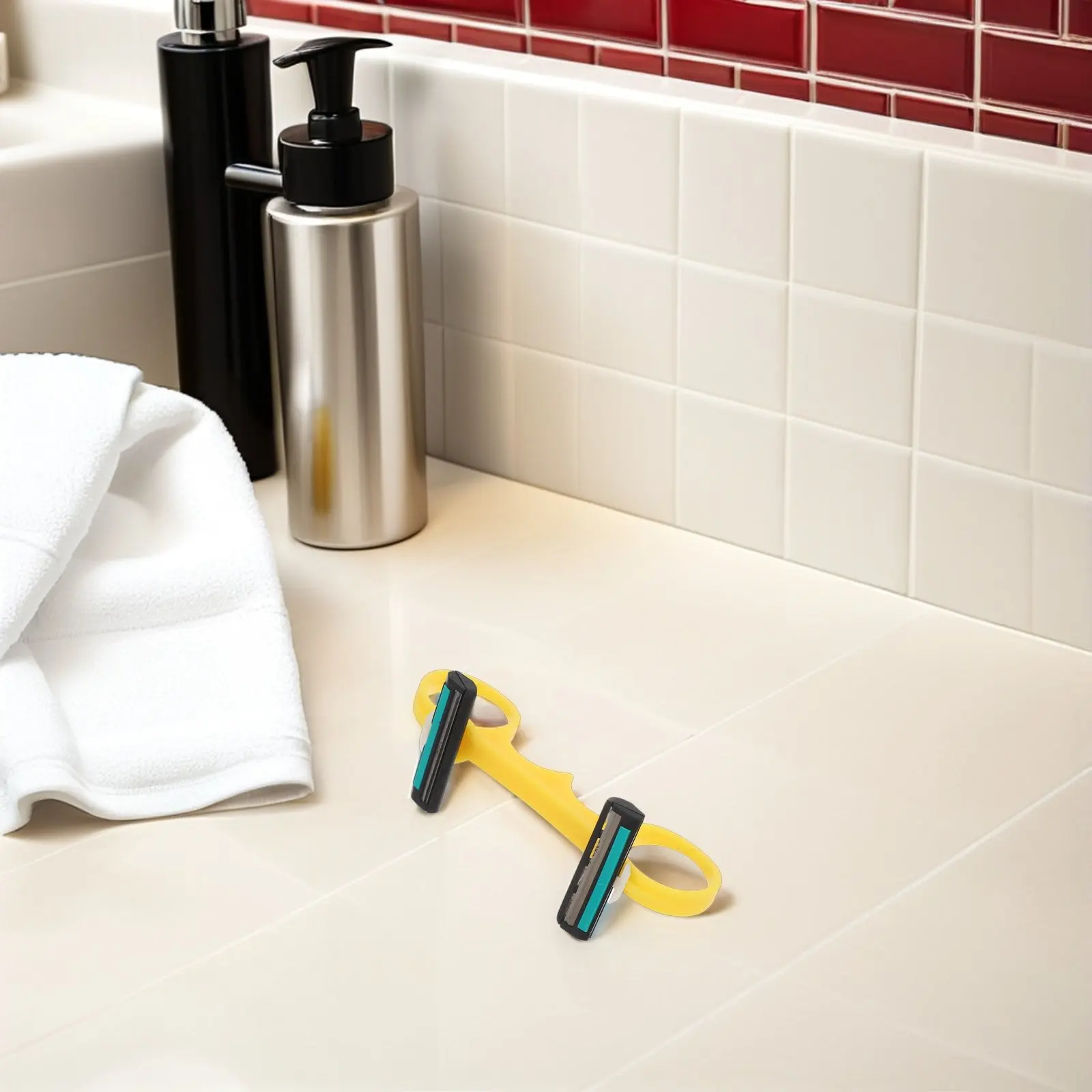 

1Set Double Head Bald Shaver Fast Head Razor Manual Haircut Razor Self Grooming Travel Bald Hair Trimmer Beard Clipper