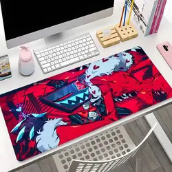 HazbinS HotelS Alastor safely Mouse Pad Gaming Locking Edge Big Computer Gamer Large Rubber Art Mousepad Laptop Desk Mat