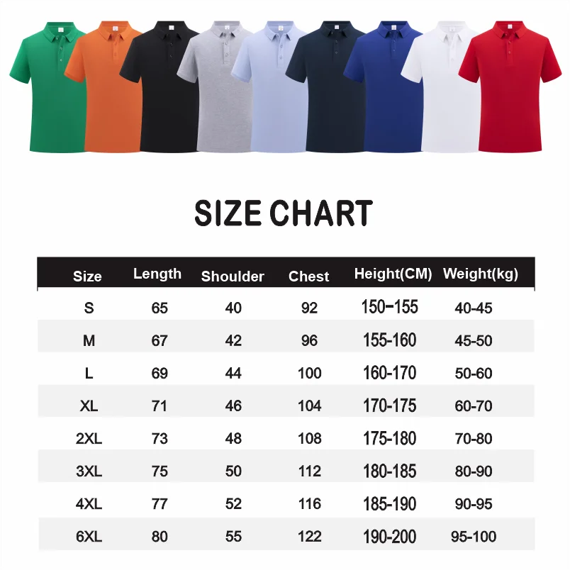 Summer Pure Cotton Polo Shirt Logo Custom Printing Embroidery Personal Company Personalized Men's And Women's Tops