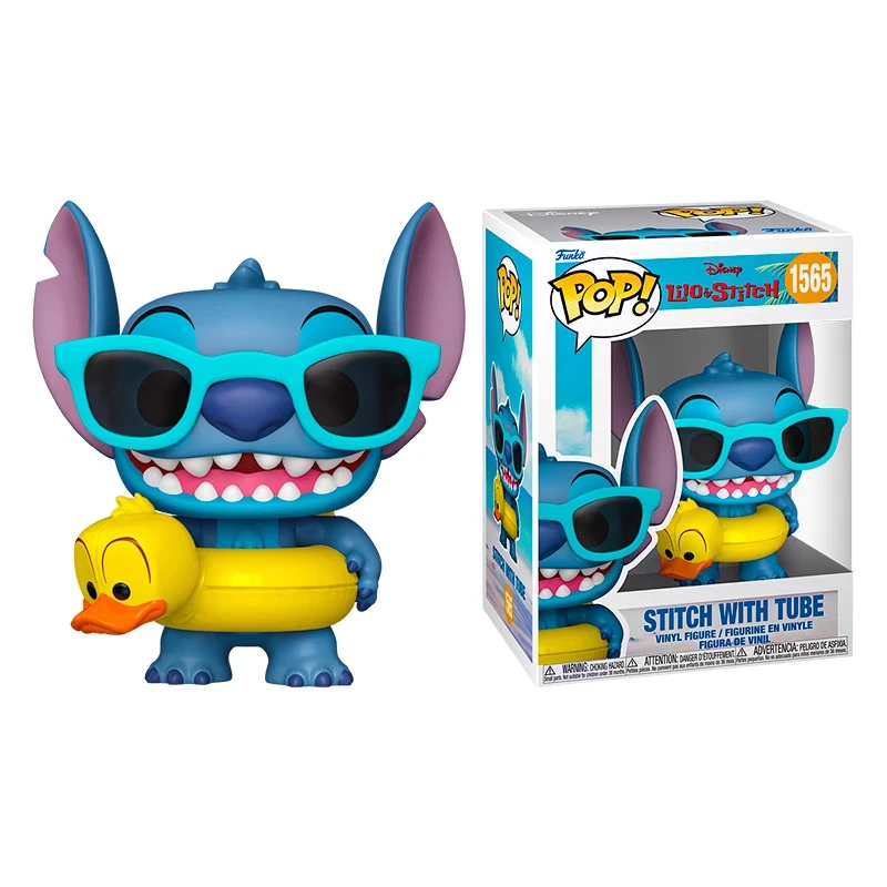 Genuine Edition FUNKO POP Disney Lilo & Stitch – Stitch Surfing Anime Desktop Decoration Ornament Model Toys Collectible Model - Image 4