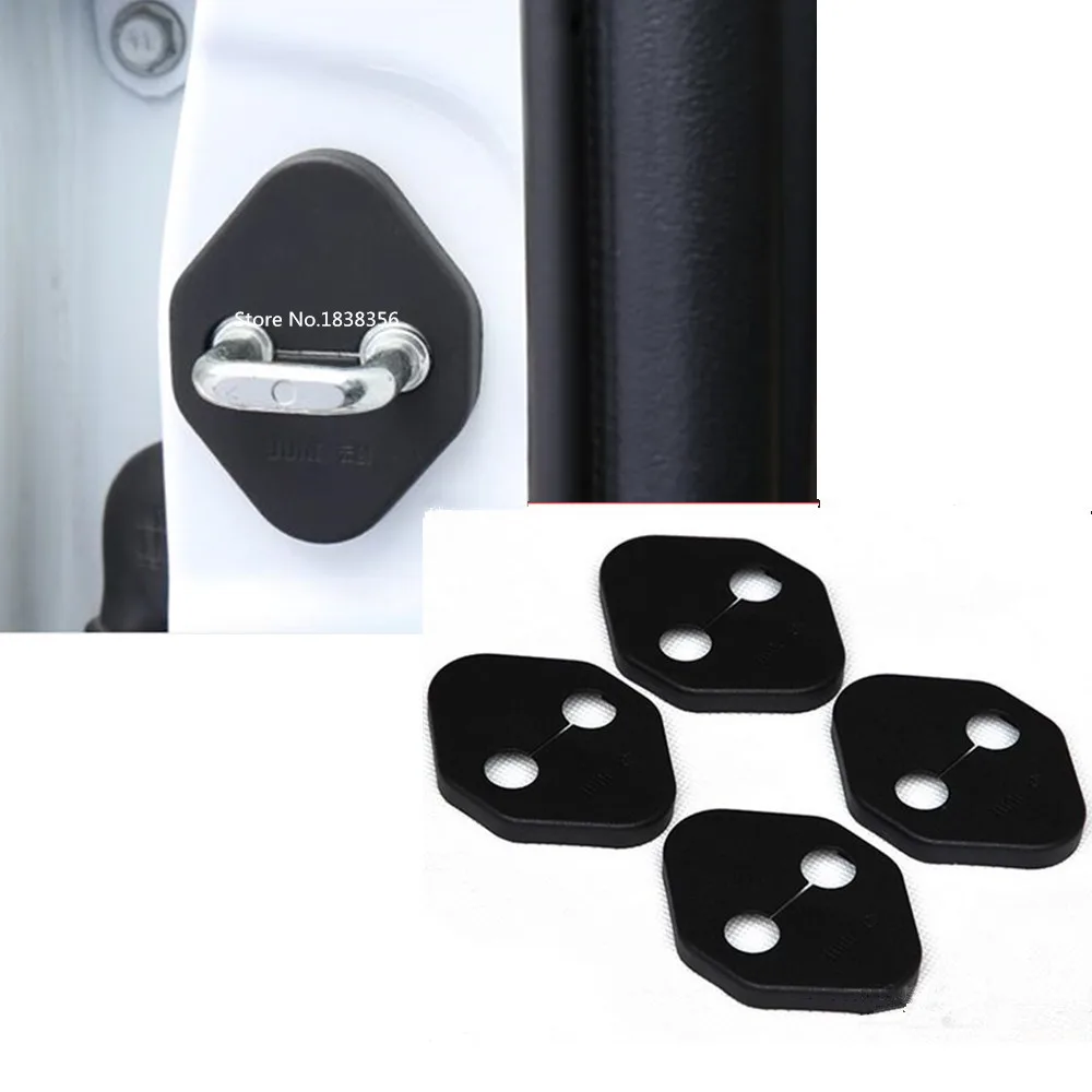 Anti Rust Water Proof Door Lock Keys Protect Buckle Cover 4pcs For Toyota Corolla Altis 2014 2015 2016 2017 2018 2019