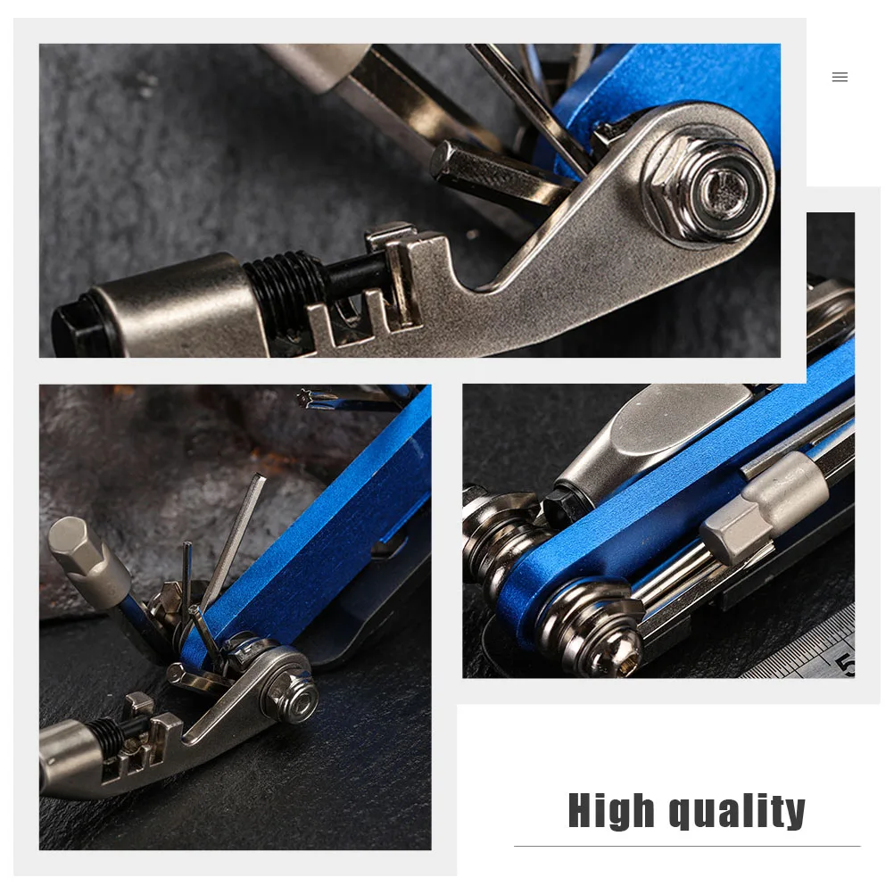 

Portable Bike Repairing Wrench Durable Inner Hexagon Spanner For Road Mountain Bikes Tire Repair Tools Camping Hiking Accessory
