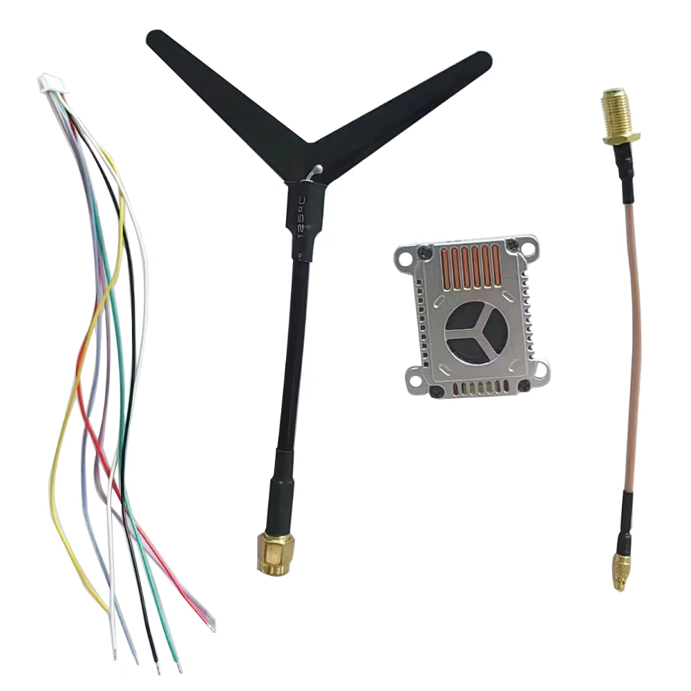 

RCMOY 1.2GHz 1060MHz-1380MHz 2W Transmitting Module Video Transmitter VTX 1060MHz-1380MHz For FPV Racing Drone Long Range