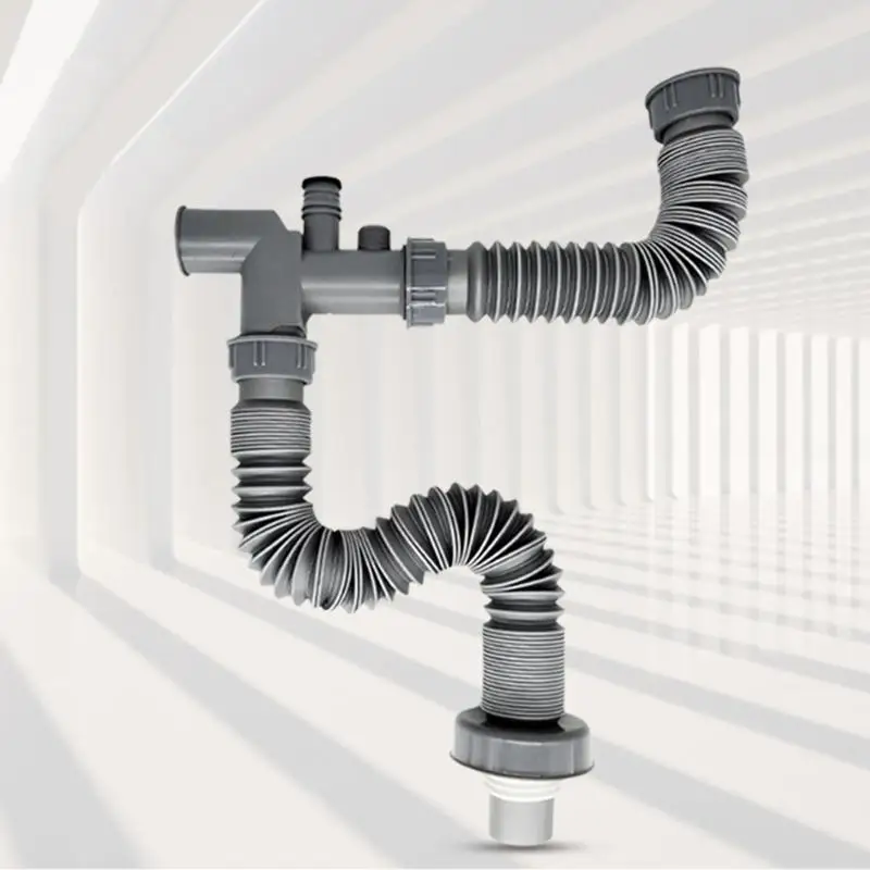 

Универсальная утолщенная сливная труба для раковины, сливная труба для дезодоранта, сливная труба для умывальника, сливная для