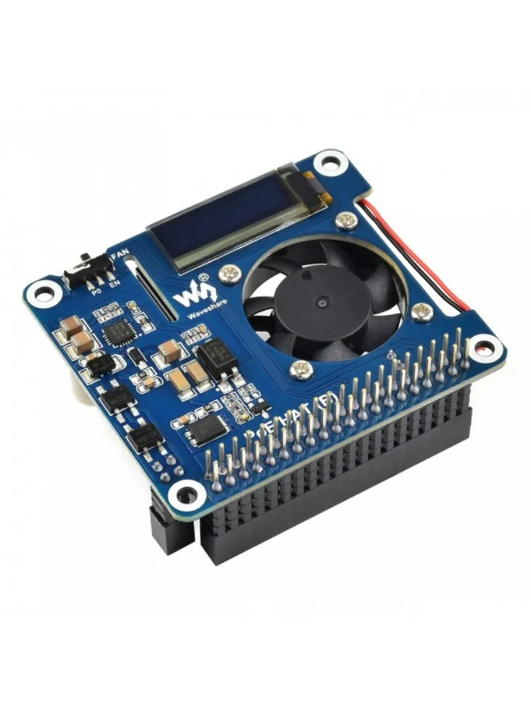 Waveshare Power over Ethernet HAT (B) pour réseau PoE Raspberry Pi 3B+/4B et 802.3af