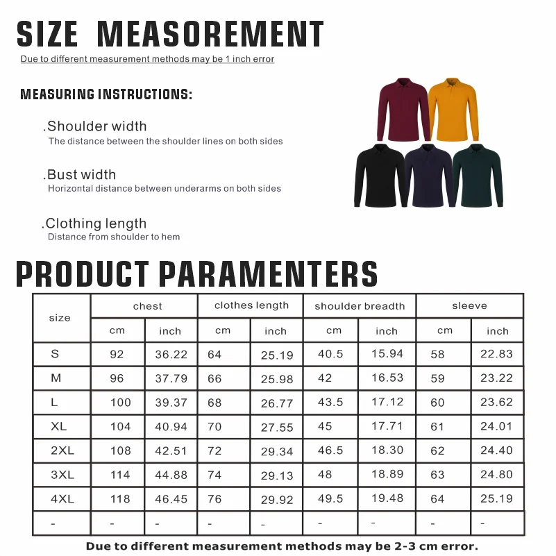 Koszulka polo z długim rękawem dla mężczyzn i kobiet, z możliwością personalizacji, z haftem, nadrukiem, jednolitym kolorem, casualowa, z kołnierzykiem.