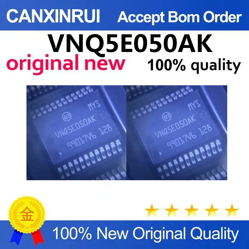 (5-100piezas)VNQ5E050AK; Turn signal malfunction fault IC chip module brand new imported in