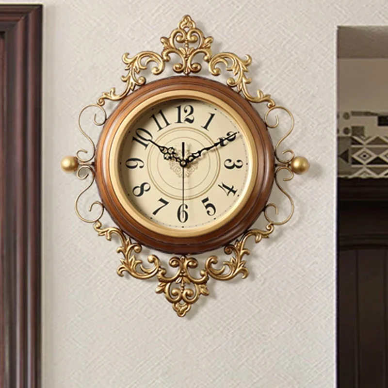 Large 3d Decorative Watch Wall Home Design Unusual Luxury Golden Hall Watch Wall Vintage Ofertas Envio Decoration Home TY30YH