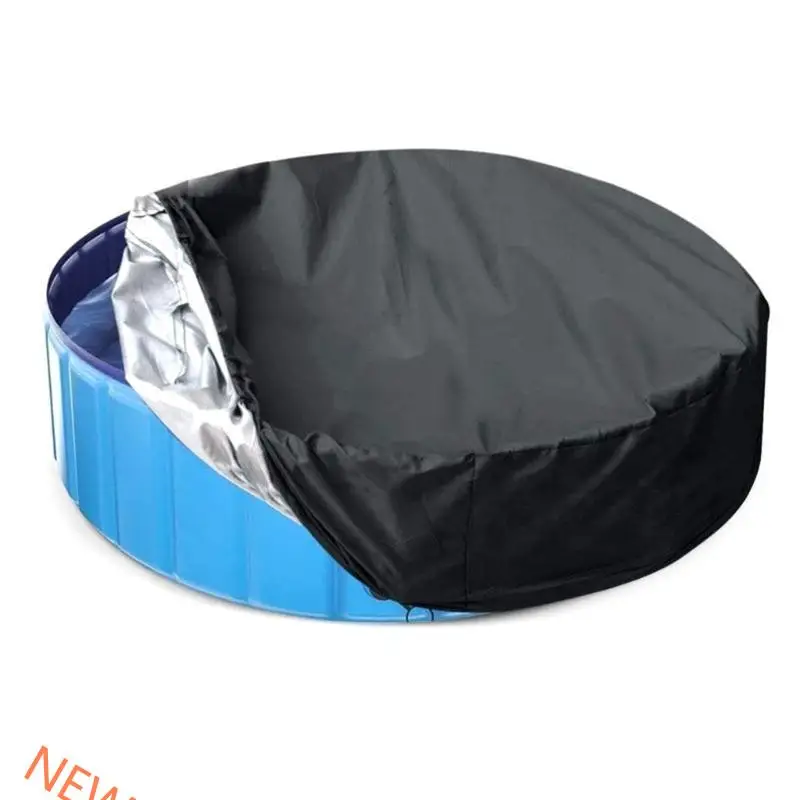 

18FT Round Swimming Pool Cover Outdoor Pool Cover For Above Ground Pool