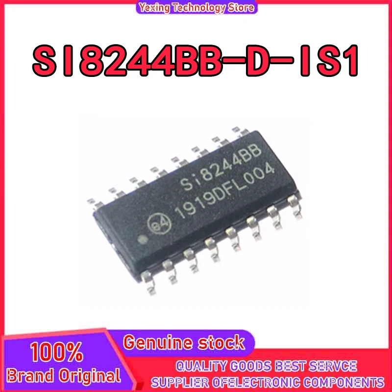 2PCS SI8244BB-D-IS1 SI8244BB SOP16 100% New Original In Stock