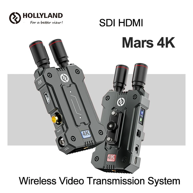 Hollland-ビデオ伝送システムMars-4K uhd,ワイヤレス,sdi hdmi,450ft, 0.06s,低遅延,4kp3  0/1080p60,ライブストリーミング用