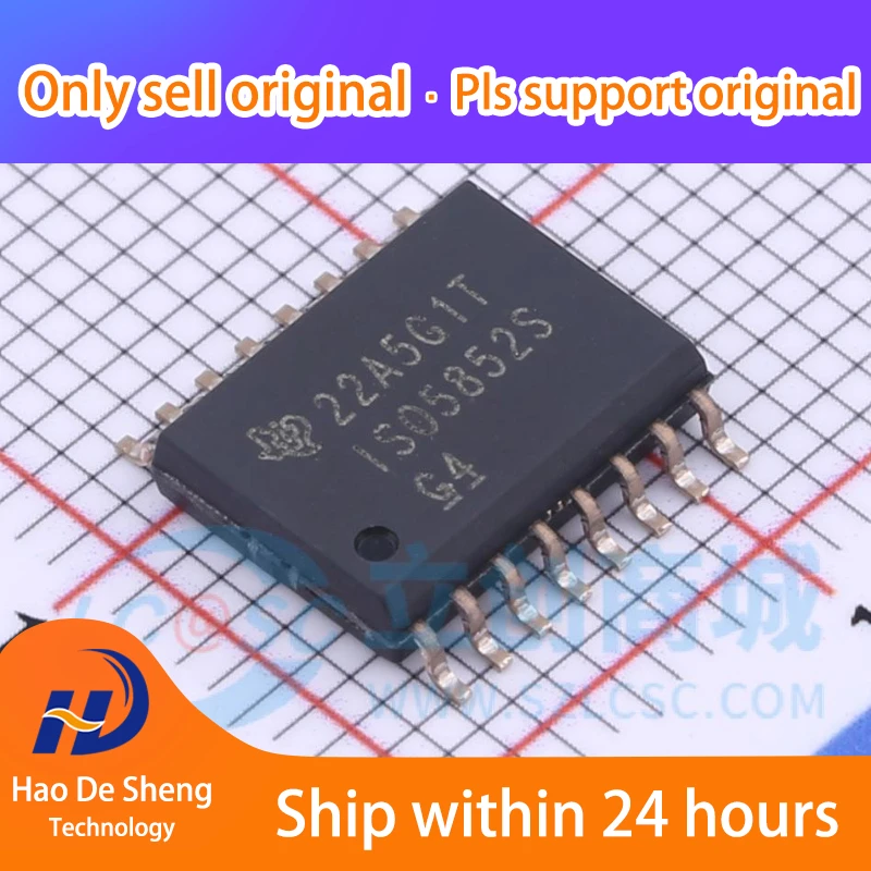 

10 шт./партия, новые оригинальные фотообои ISO5852SDW SOIC-16 ISO5852