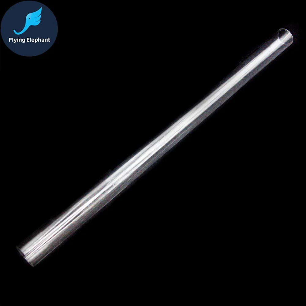 (50cm/Piece) OD 25 30 32 40 50 60 65 70 80 90 100mm Transparent DIY Acrylic Tube PMMA Tube