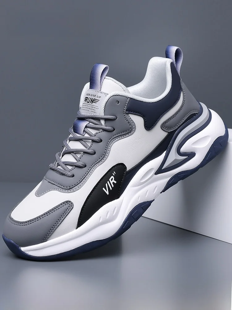 

Paul Men's Fall Winter New Leather Breathable Sports oes Fce Lined Casual Travel Soft Bot Low Cut Rubber Outsole