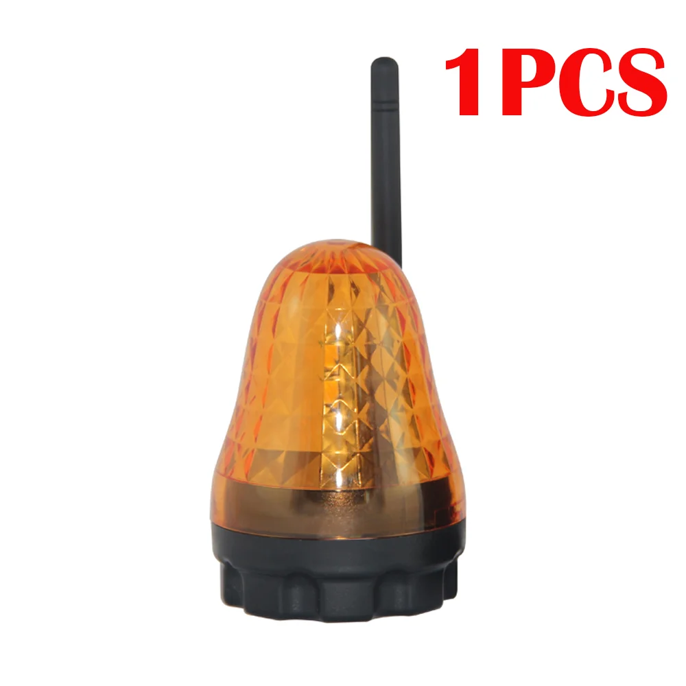 Lumière clignotante LED extérieure, stroboscope, lampe à iode d'urgence pour portail ouvert, montage