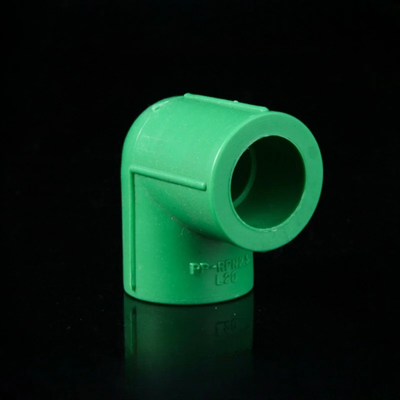 

10Pcs Green PPR 90 Degree Elbow Fittings Full Plastic Pipe Connectors 20/25/32/40/50/63mm