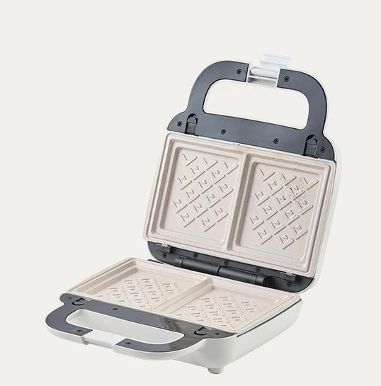 

3-in-1 Breakfast/Sandwich Maker Double Plate Waffle Maker Multi-Functional