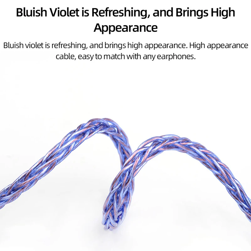 NiceHCK SpaceCloud الرائد 6N Litz الفضة مطلي OCC + 7N OCC مزيج سماعة محورية كابل 3.5/2.5/4.4 مللي متر MMCX/QDC/2Pin للشجاعة