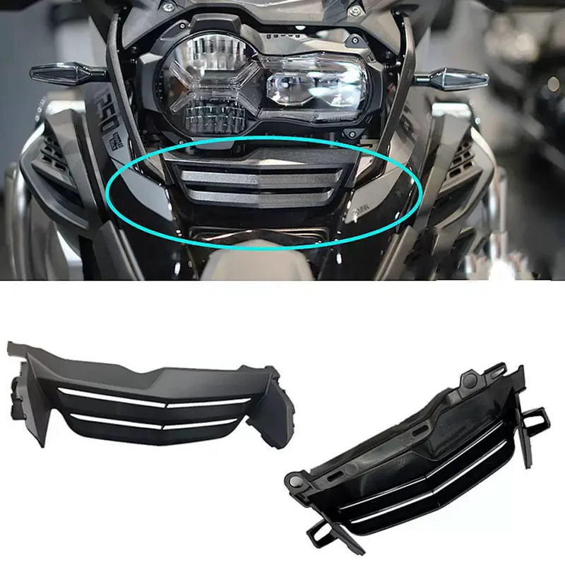 

For BMW R1200GS R1250GS LC ADV Adventure 2013-2023 Motorcycle Front Headlight Air Vent Panel Trim Fairing Cowl Mounting Bracket