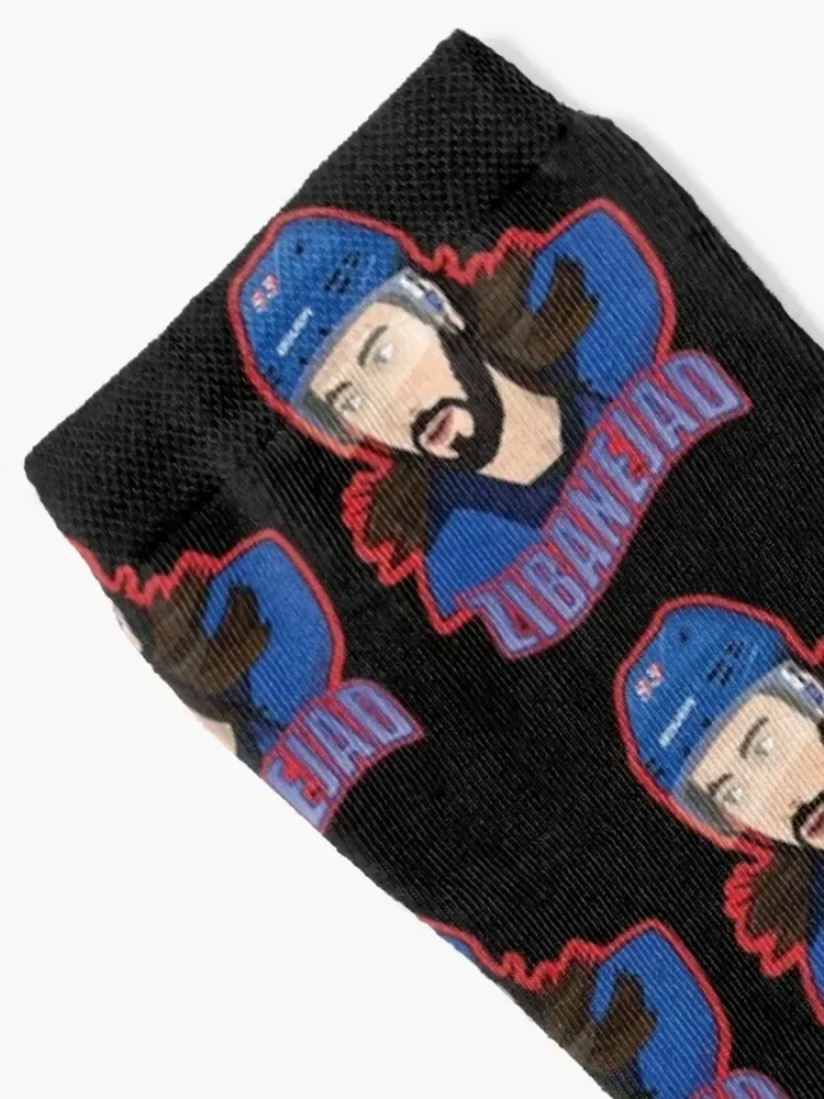 Rangers Hockey - Mika Zibanejad Socks colored compression Thermal man winter FASHION Socks Men's Women's