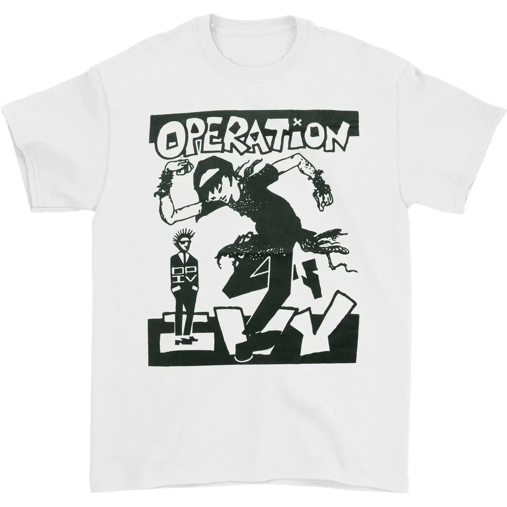 West Coast Punk Rock Band Ska Man's American Loose Cotton Short-Sleeved T-Shirt Trendy