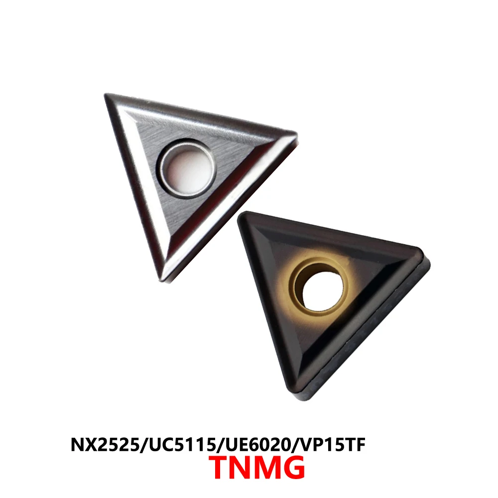 

Carbide Inserts Original TNMG160404 TNMG160408 TNMG160416 NX2525 UC5115 VP15TF CNC Tool Blade TNMG 160404 160408 TNMG1604 Cutter