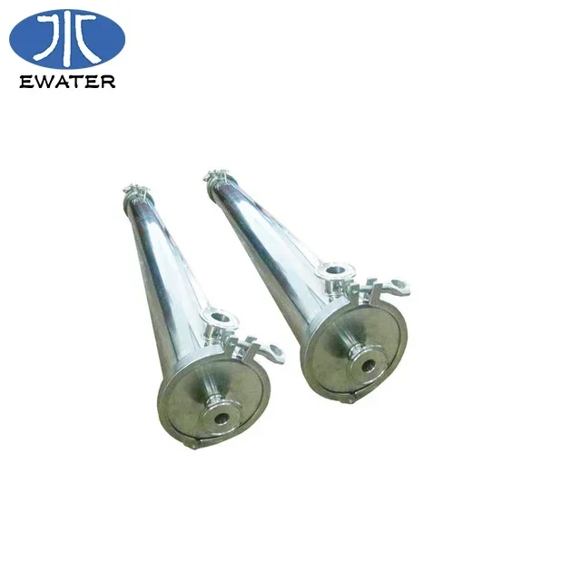 

Tubular ceramic membrane housing