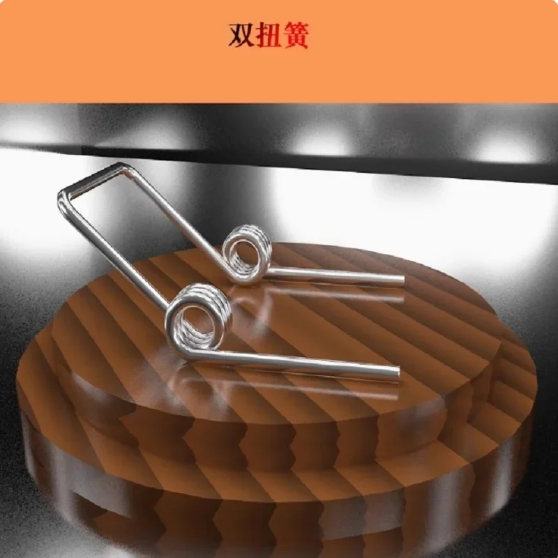 Multifunction Double Torsion Spring