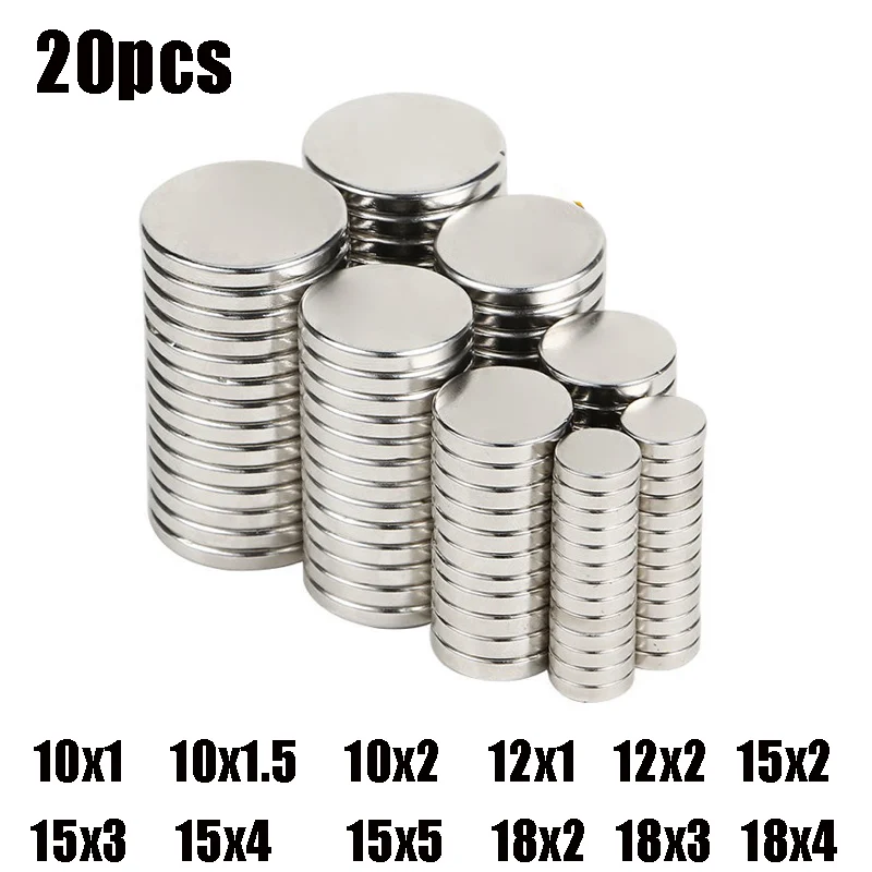 18x2 18x3 15x2 15x3 10x2 12x2mm Magnet Strong Magnets Rare Earth Neodymium Magnet Hot Round Magnet Round Magnet