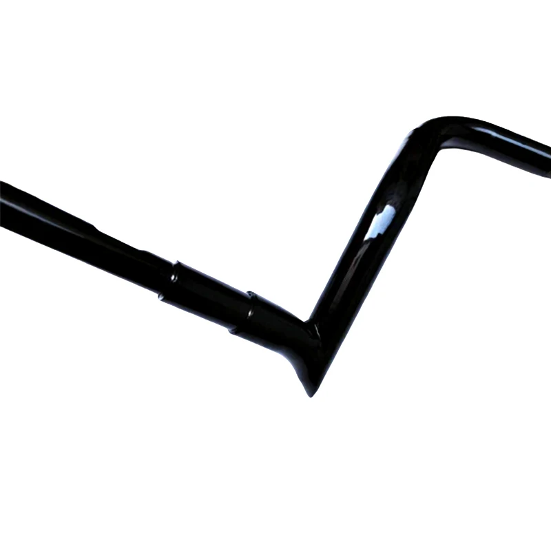 YUNTANMT Gloss black Ape Hanger Handlebar Ape Boom 1.5 inch 12\