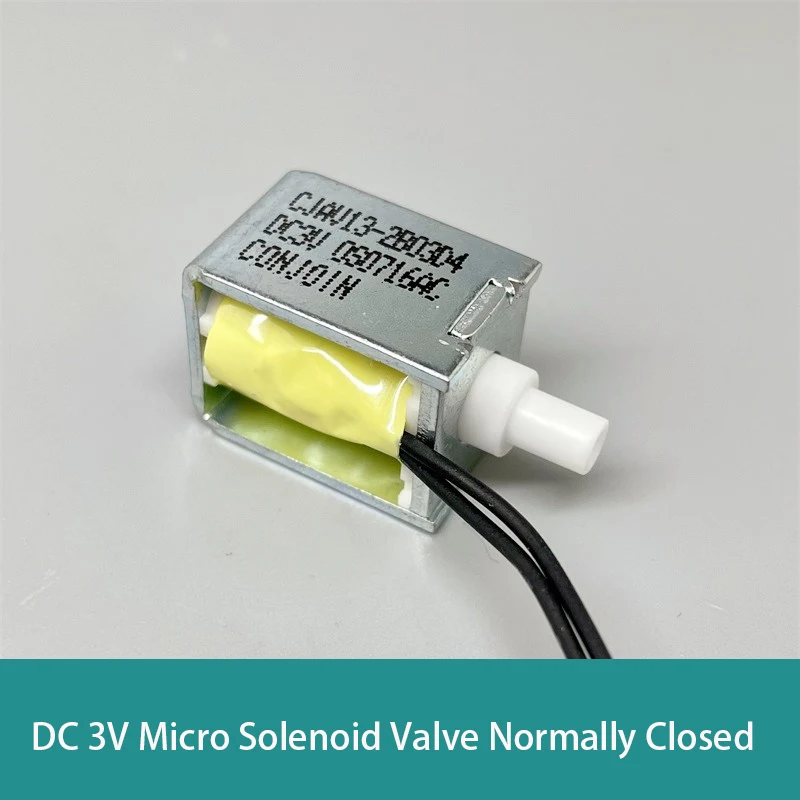 Micro Electric Solenoid Valve DC 3V 3.7V Normally Closed N/C Gas Air Vent Valve Air Exhaust Valve DIY Breast Pump Air detector