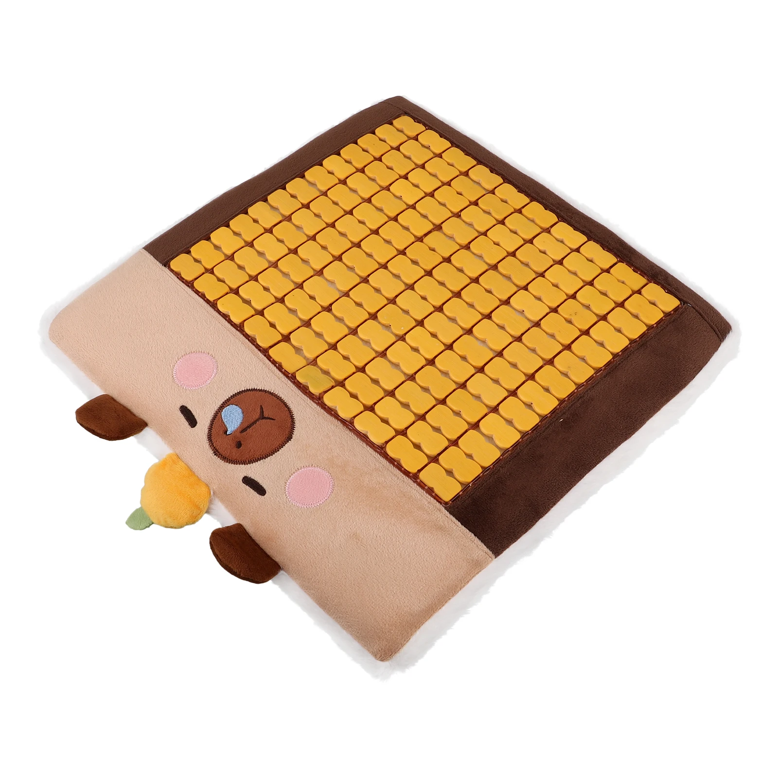 

Car Seat Cushion Bead Cover Bamboo Mat Breathable Auto Cushions Beaded Car Beads Covers Summer Cool Ventilation Anti Slip