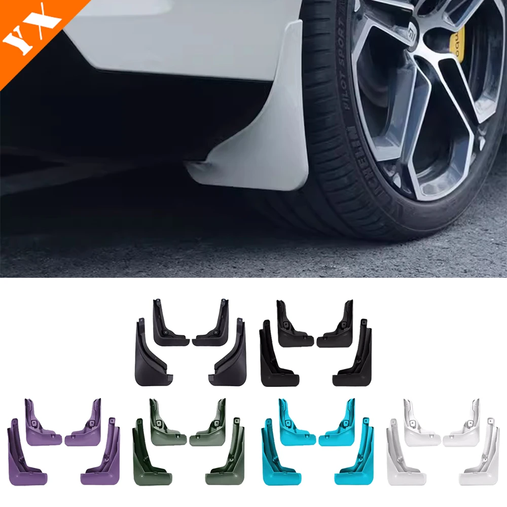 For xiaomi SU7 Pro MAX Accessories Car Front Rear Wheel Mud Splash Guard Fender Anti-dirt Anti-splash Exterior Decor Protect