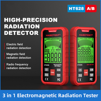 HT628A/B 3 in 1 EMF Meter Electromagnetic Radiation Tester Electric Field Magnetic Field RF Radiation Radio Frequency Detector