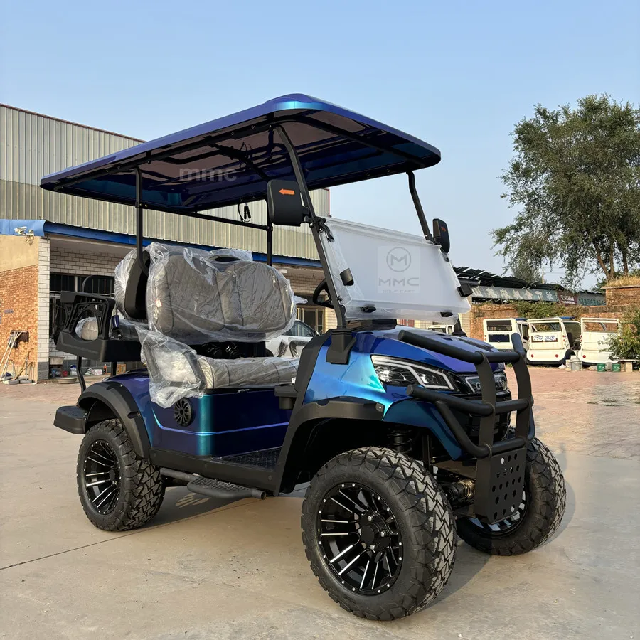 MMC club 4 6 seater chinese electric golf cart car for sale 72V lithium custom comfortable 4 seats electric golf carts