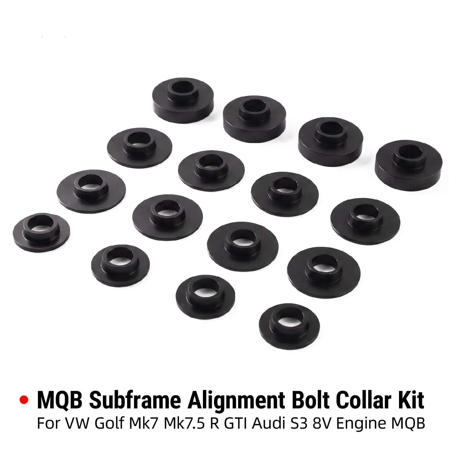 For Engine MQB VW Golf Mk7 Mk7.5 R GTI Audi S3 8V Subframe Alignment Bolt Collar Kit