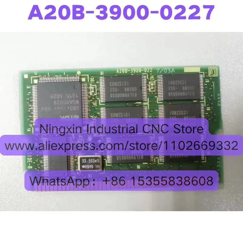 

Second-hand A20B-3900-0227 A20B 3900 0227 Shipped Quickly Memory Card Tested OK