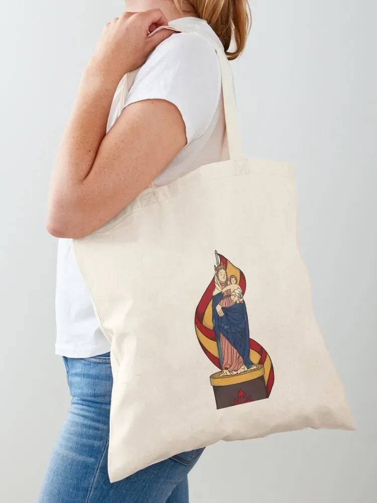 Santa Maria del Pilar - AuctorSalutis Tote Bag shopper bag women canvas tote Large bags for women Tote Bag