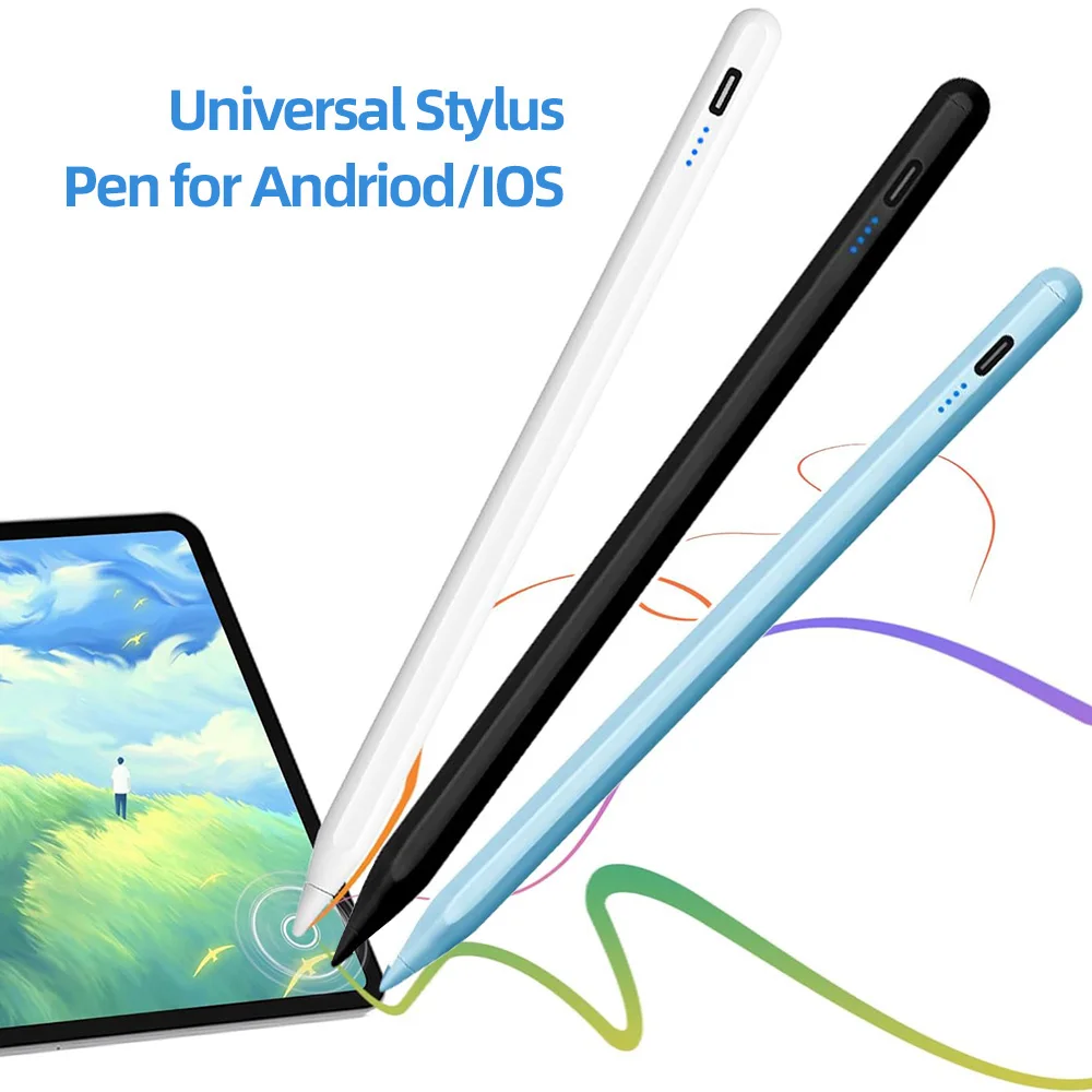 Universal Gradient Stylus Pen For iPad Huawei Samsung Tablet Touch Screens Stylus Pencil Compatible For Android and iOS Phones