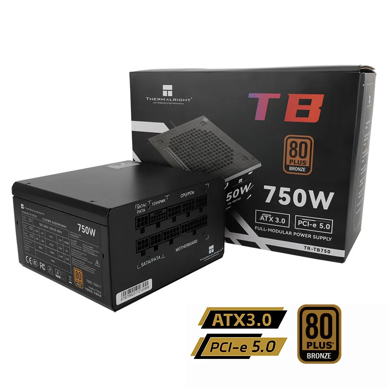 Thermalright TR-TB650W 750W 850Wrated 650W bronze power supply 750W desktop computer chassis 550W host power supply.