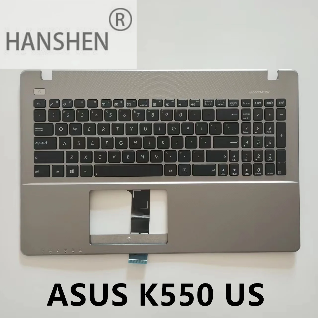 

HANSHEN American New keyboard suitable for ASUS K550JK Y581CL X552W W50J K550L K550 W518L C case